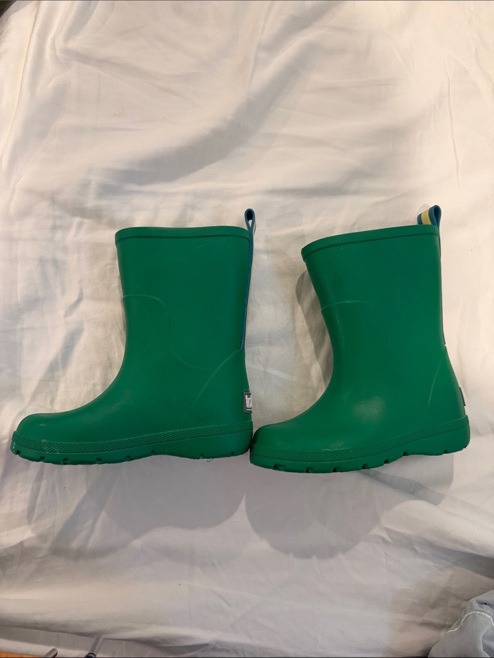 totes Kids Green  Rain Boots